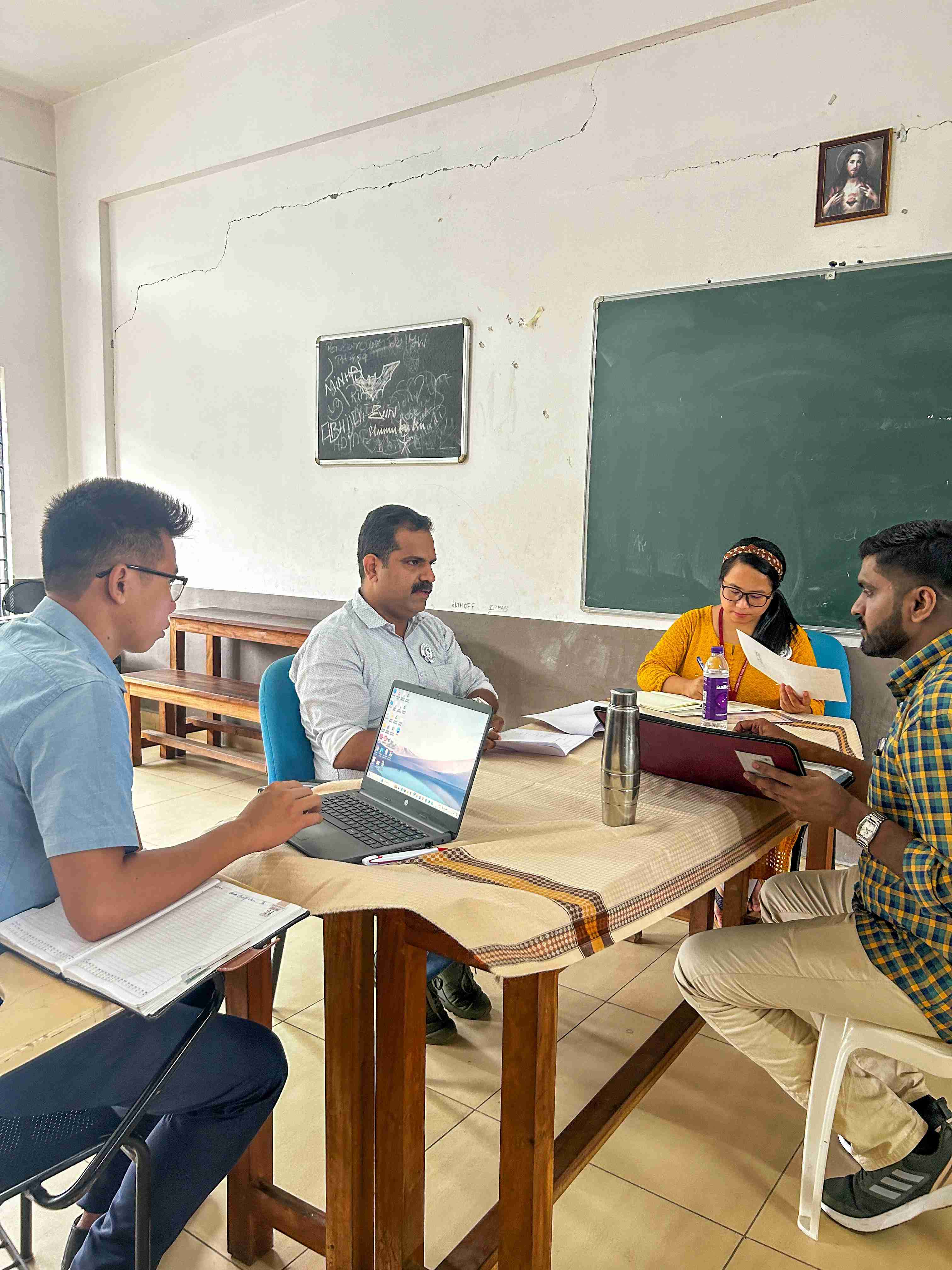 Campus Drive @ Bharath Matha College, Aluva