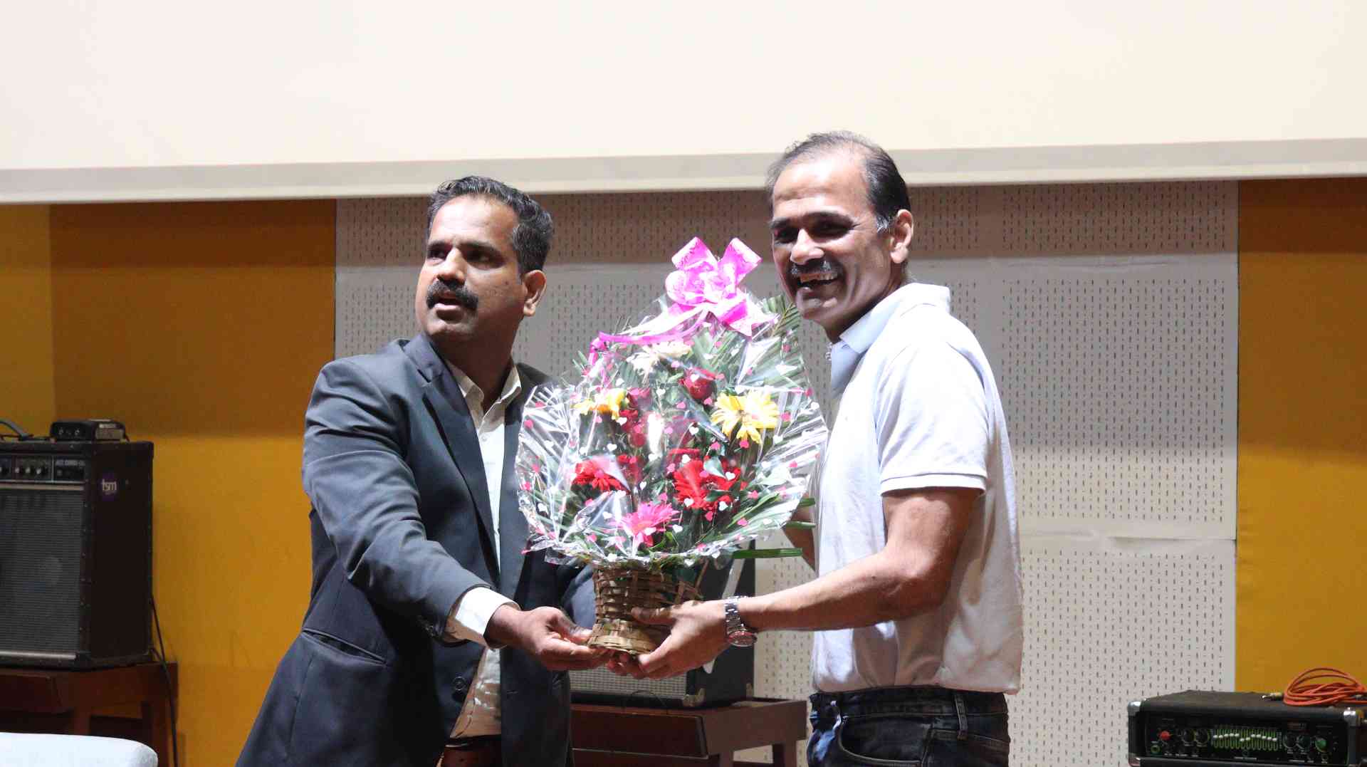 Honoring Sanjay Padode by AIPSA Director Adv.Shiju Augustine